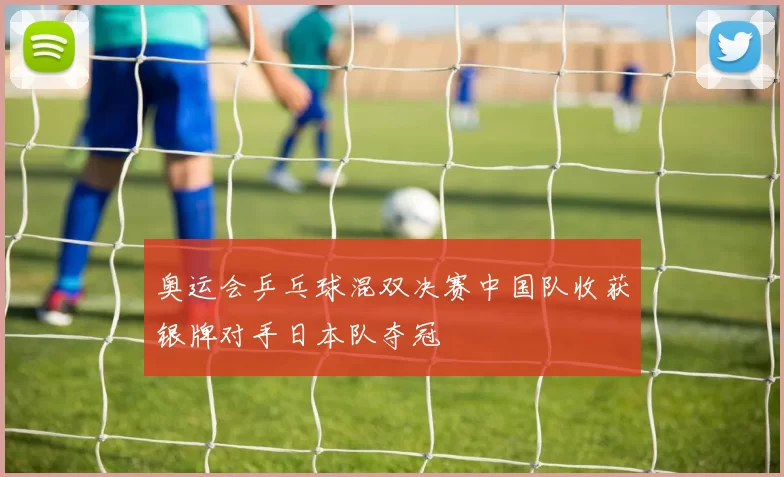 奥运会乒乓球混双决赛中国队收获银牌对手日本队夺冠