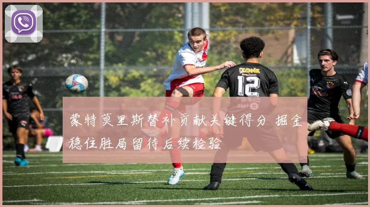 蒙特莫里斯替补贡献关键得分 掘金稳住胜局留待后续检验